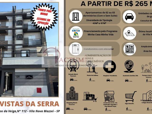 #1591 - Apartamento para Venda em São Paulo - SP - 1